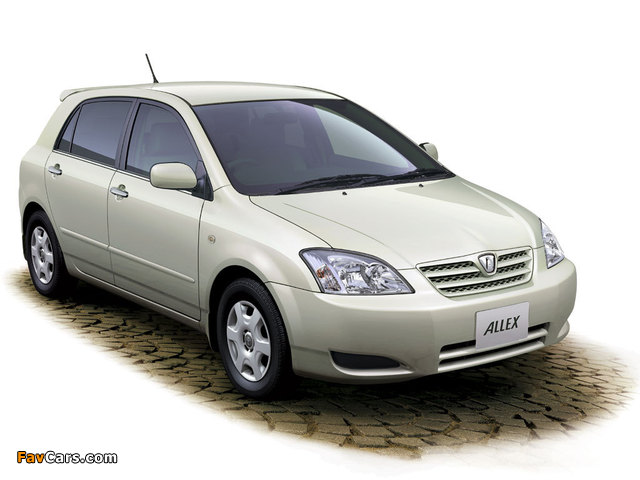 Toyota Allex 2002–04 photos (640 x 480)