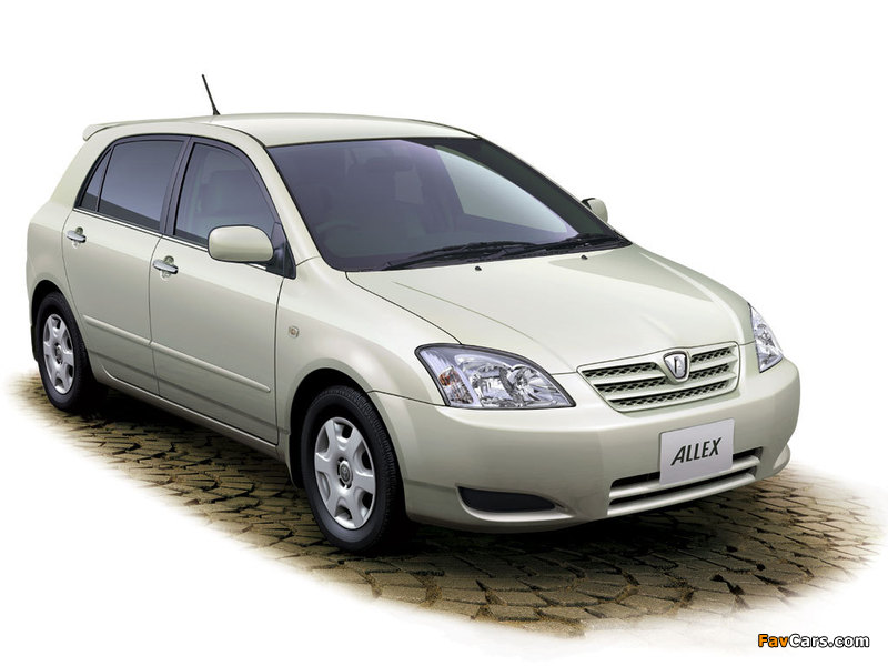 Toyota Allex 2002–04 photos (800 x 600)