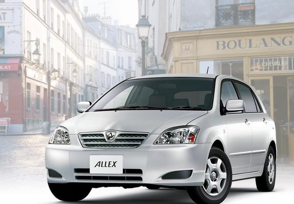 Toyota Allex 2002–04 photos