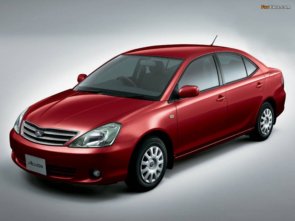 Pictures of Toyota Allion (T240) 2001–04 (1024 x 768)