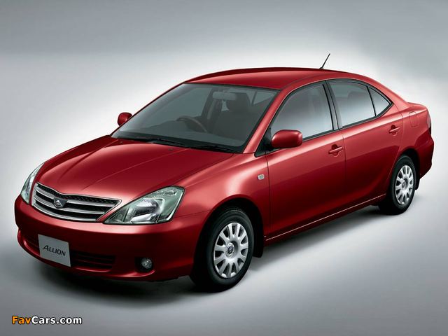 Pictures of Toyota Allion (T240) 2001–04 (640 x 480)