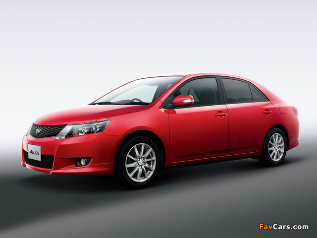 Pictures of Toyota Allion (T260) 2007–10 (640 x 480)