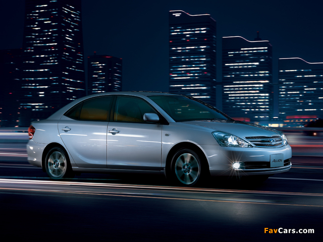 Toyota Allion (T240) 2004–07 wallpapers (640 x 480)