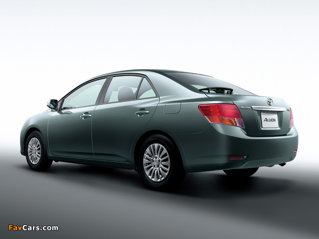 Toyota Allion (T260) 2007–10 wallpapers (640 x 480)