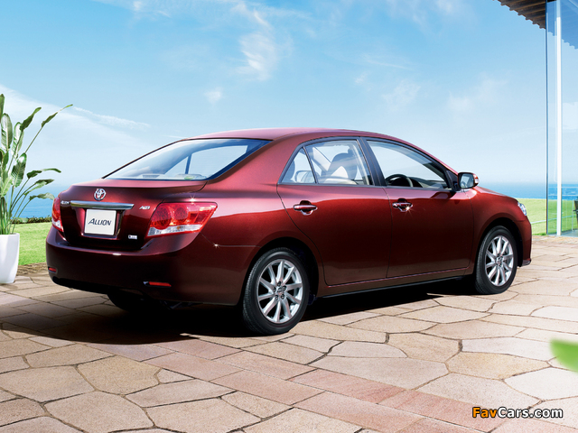 Toyota Allion (T260) 2010 pictures (640 x 480)