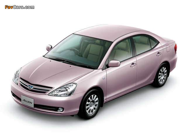 Toyota Allion (T240) 2004–07 wallpapers (640 x 480)