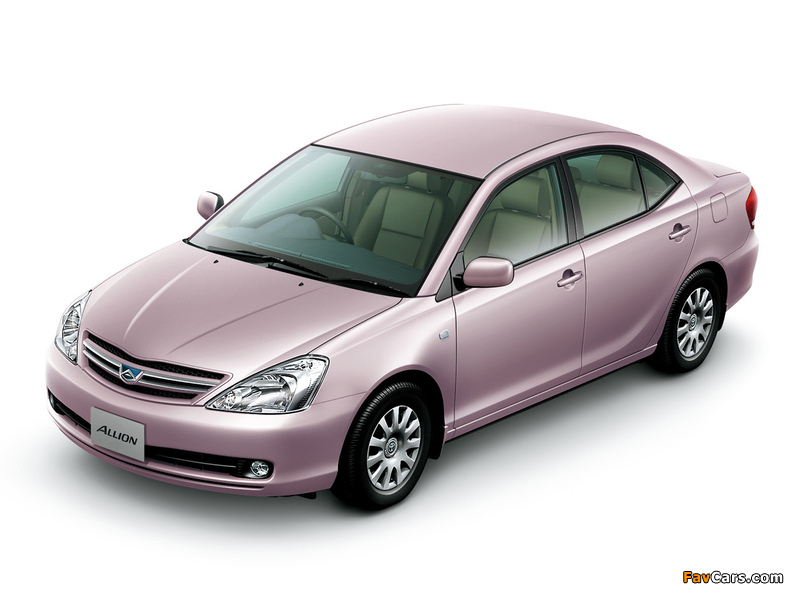 Toyota Allion (T240) 2004–07 wallpapers (800 x 600)