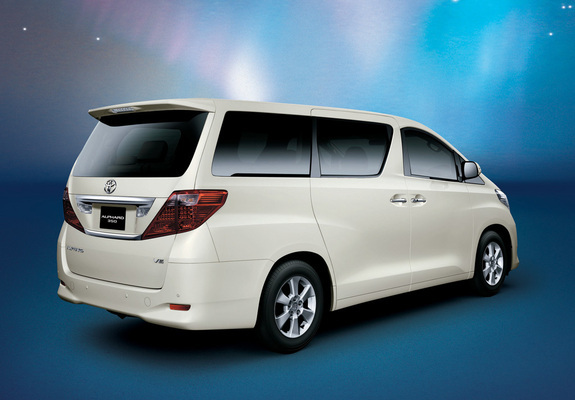 Images of Toyota Alphard (ANH20W) 2008–11