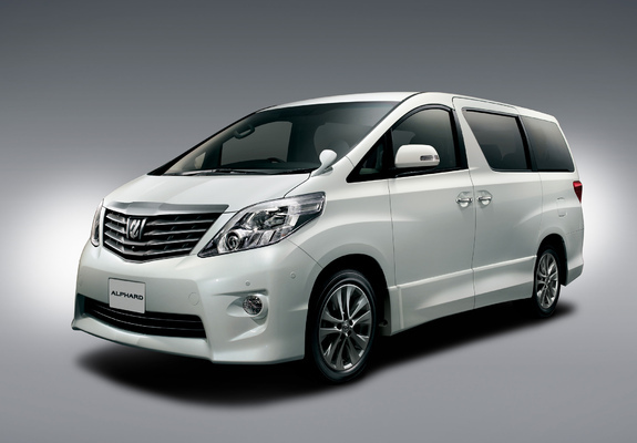 Images of Toyota Alphard 350S Prime Selection II (ANH20W) 2010–2011
