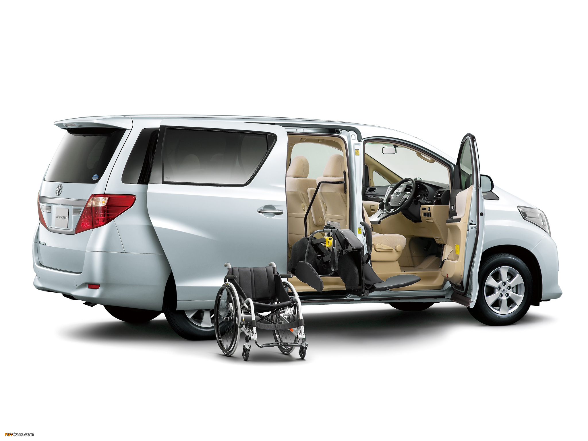 Images of Toyota Alphard 240X (ANH20W) 2011 (2048 x 1536)