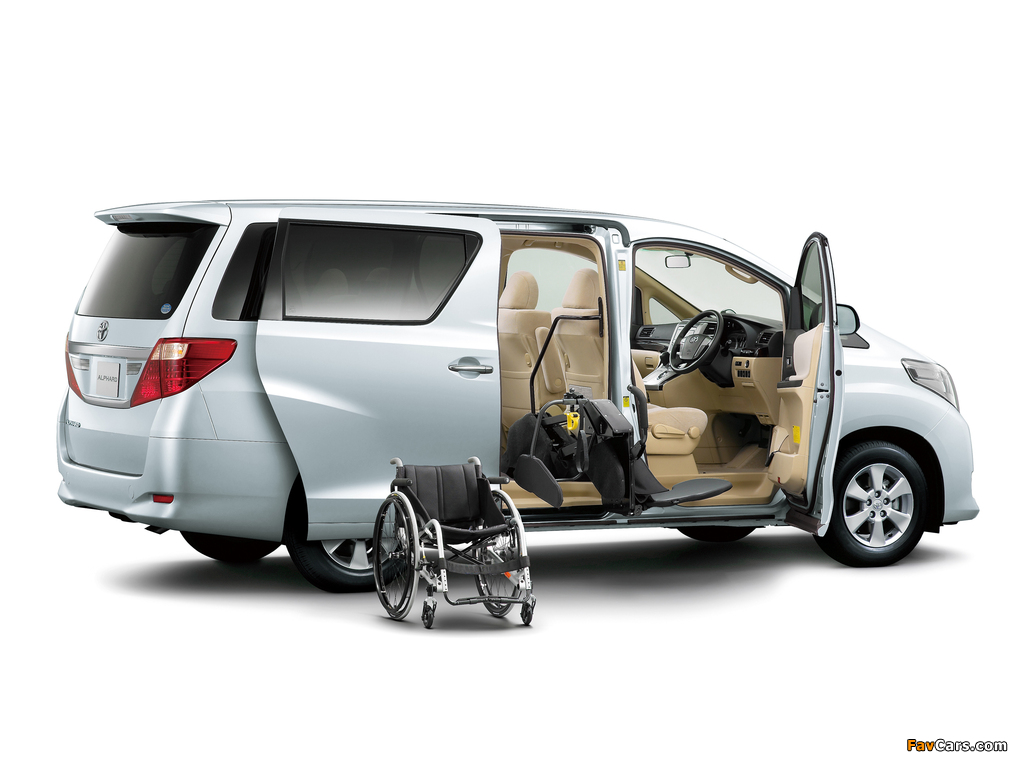 Images of Toyota Alphard 240X (ANH20W) 2011 (1024 x 768)