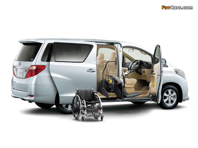 Images of Toyota Alphard 240X (ANH20W) 2011 (640 x 480)