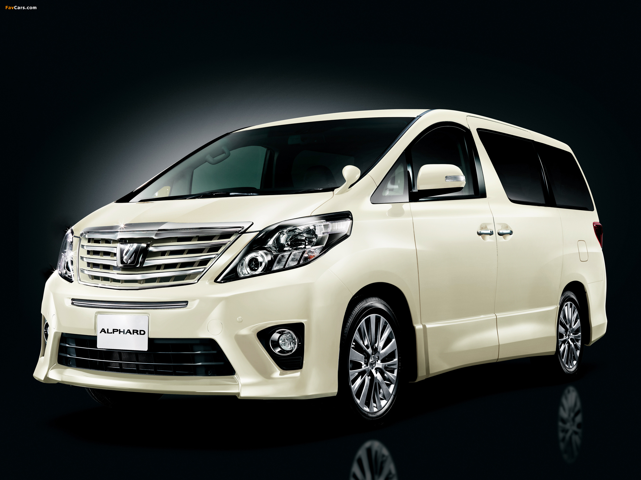 Images of Toyota Alphard 240S Type Gold (ANH20W) 2012 (2048 x 1536)