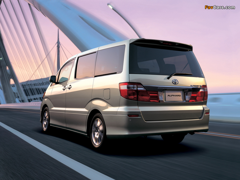 Photos of Toyota Alphard (H10W) 2002–08 (800 x 600)