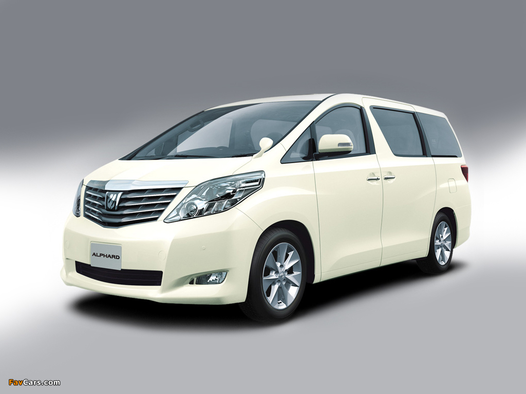 Photos of Toyota Alphard 350G L Package (GGH20W) 2008–10 (1024 x 768)