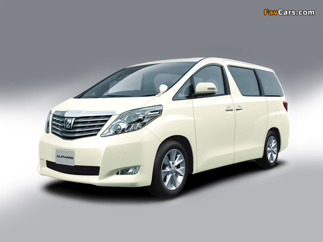 Photos of Toyota Alphard 350G L Package (GGH20W) 2008–10 (640 x 480)