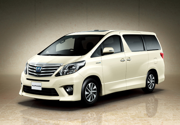Photos of Toyota Alphard Hybrid SR C Package (ANH20W) 2011