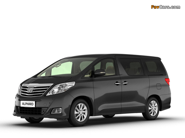 Photos of Toyota Alphard RU-spec (H20W) 2011 (640 x 480)