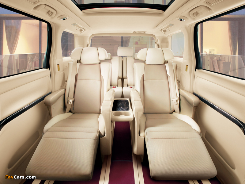Photos of Toyota Alphard Hybrid G “Premium Seat Package (ANH20W) 2012 (800 x 600)