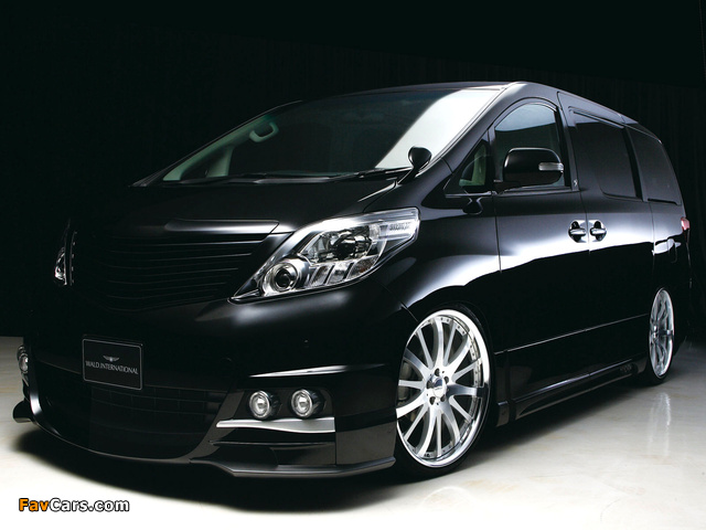 Pictures of WALD Toyota Alphard 2008 (640 x 480)