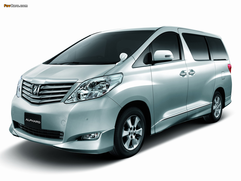 Pictures of Toyota Alphard V Aero (ANH20W) 2009 (1024 x 768)