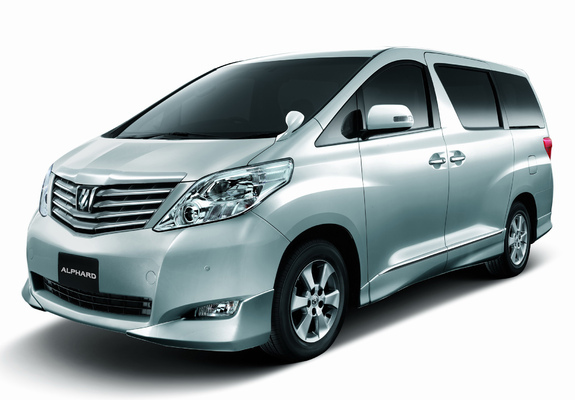 Pictures of Toyota Alphard V Aero (ANH20W) 2009