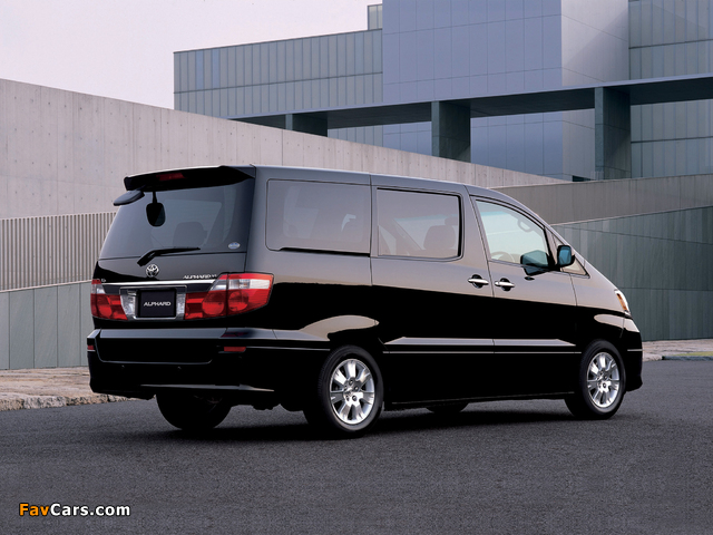 Toyota Alphard (H10W) 2002–08 pictures (640 x 480)