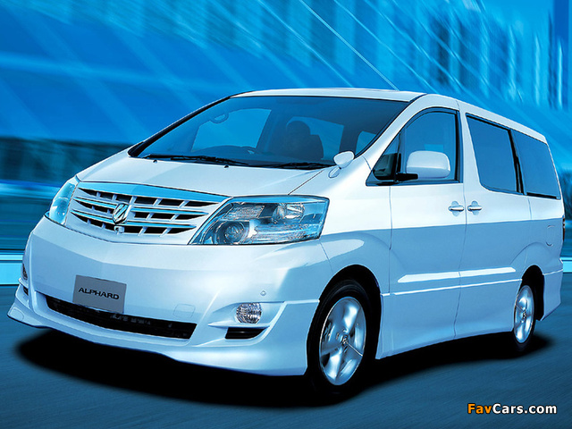 Toyota Alphard (H10W) 2002–08 pictures (640 x 480)