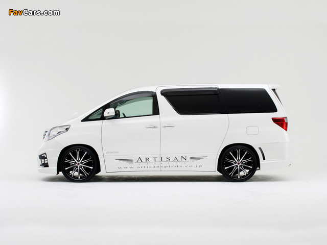 Artisan Spirits Toyota Alphard (ANH20W) 2008 photos (640 x 480)