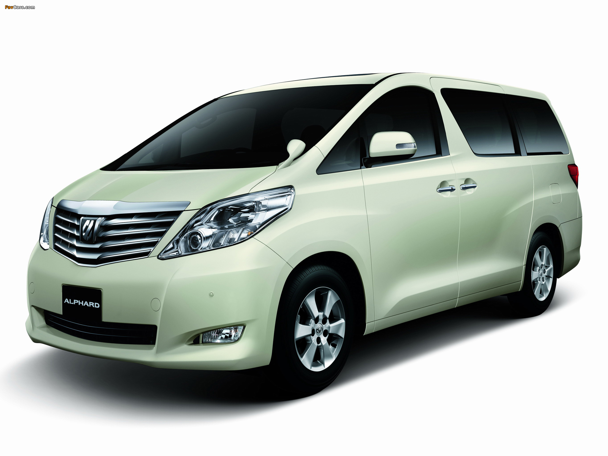 Toyota Alphard JP-spec (ANH20W) 2008–11 pictures (2048 x 1536)