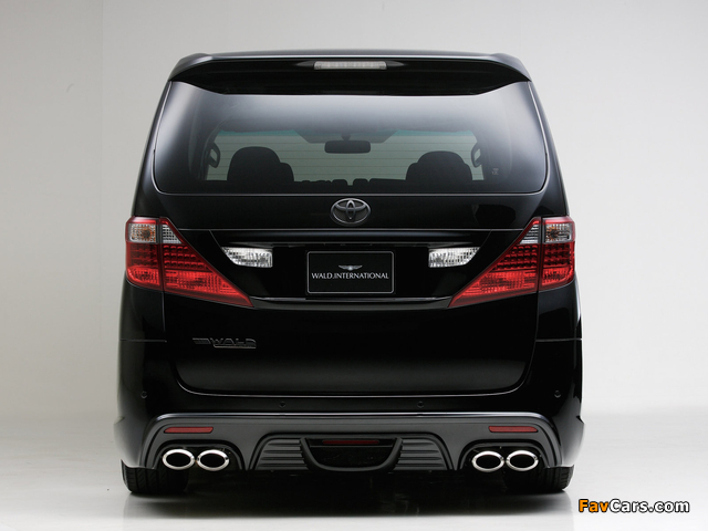 WALD Toyota Alphard 2008 pictures (640 x 480)