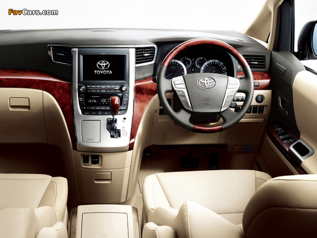 Toyota Alphard 350G L Package (GGH20W) 2008–10 wallpapers (640 x 480)