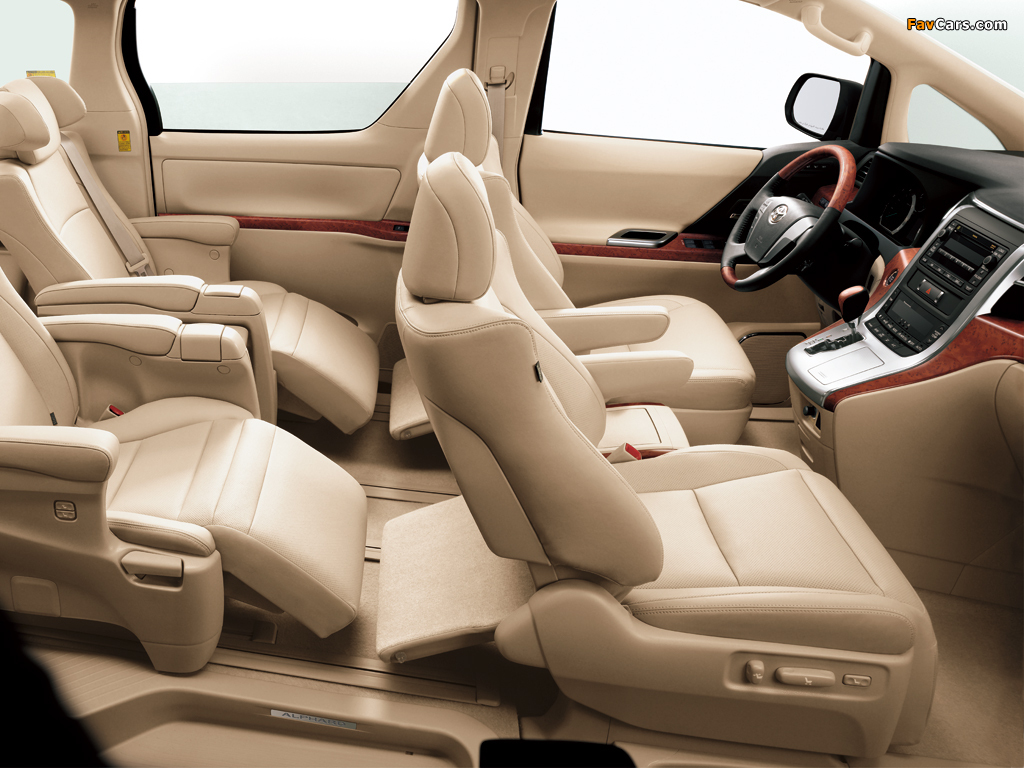 Toyota Alphard (ANH20W) 2008–11 wallpapers (1024 x 768)