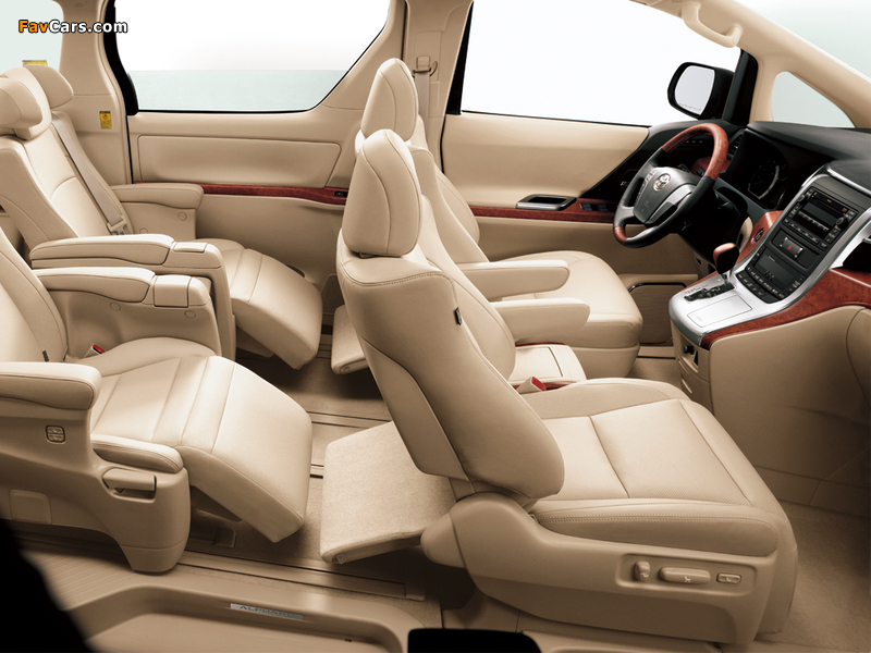 Toyota Alphard (ANH20W) 2008–11 wallpapers (800 x 600)