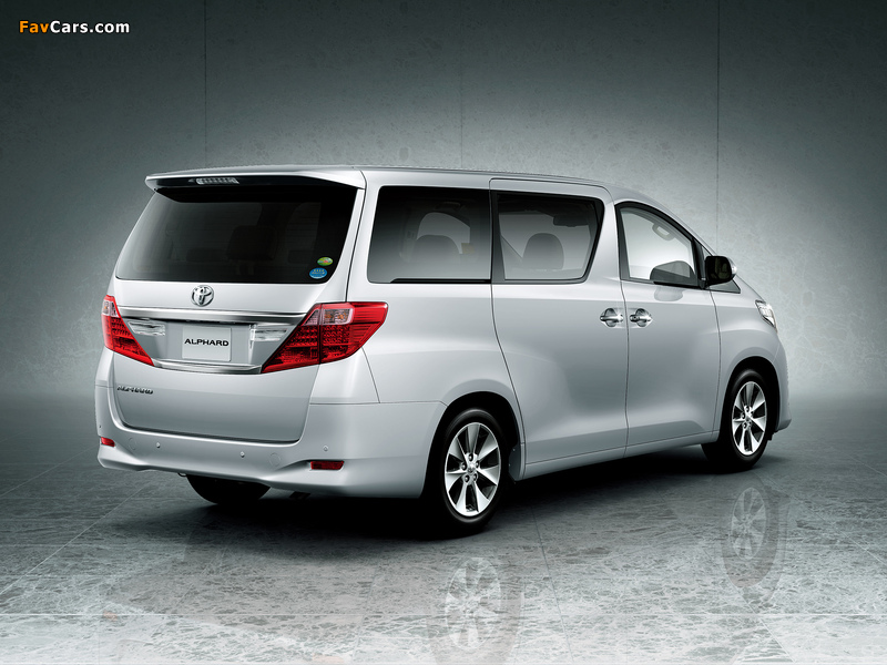Toyota Alphard 240G (ANH20W) 2011 pictures (800 x 600)
