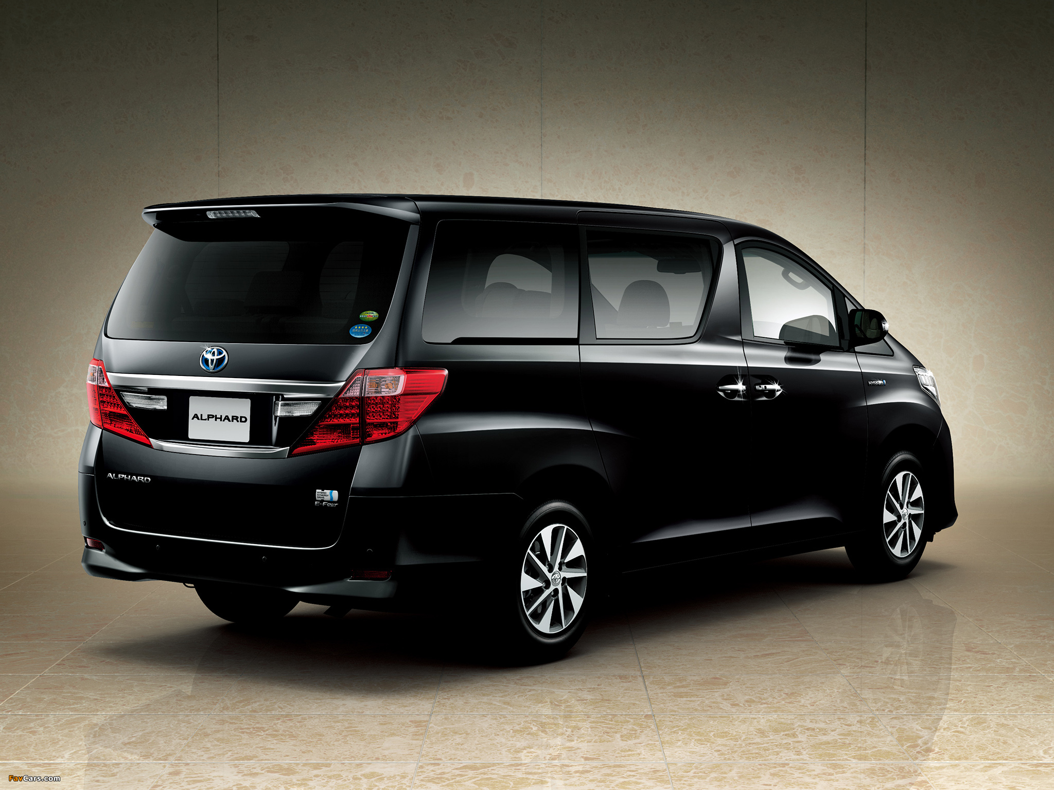 Toyota Alphard Hybrid G L Package 4WD (ANH25W) 2011 pictures (2048 x 1536)