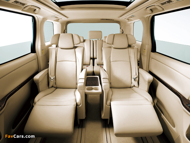 Toyota Alphard RU-spec (H20W) 2011 wallpapers (640 x 480)