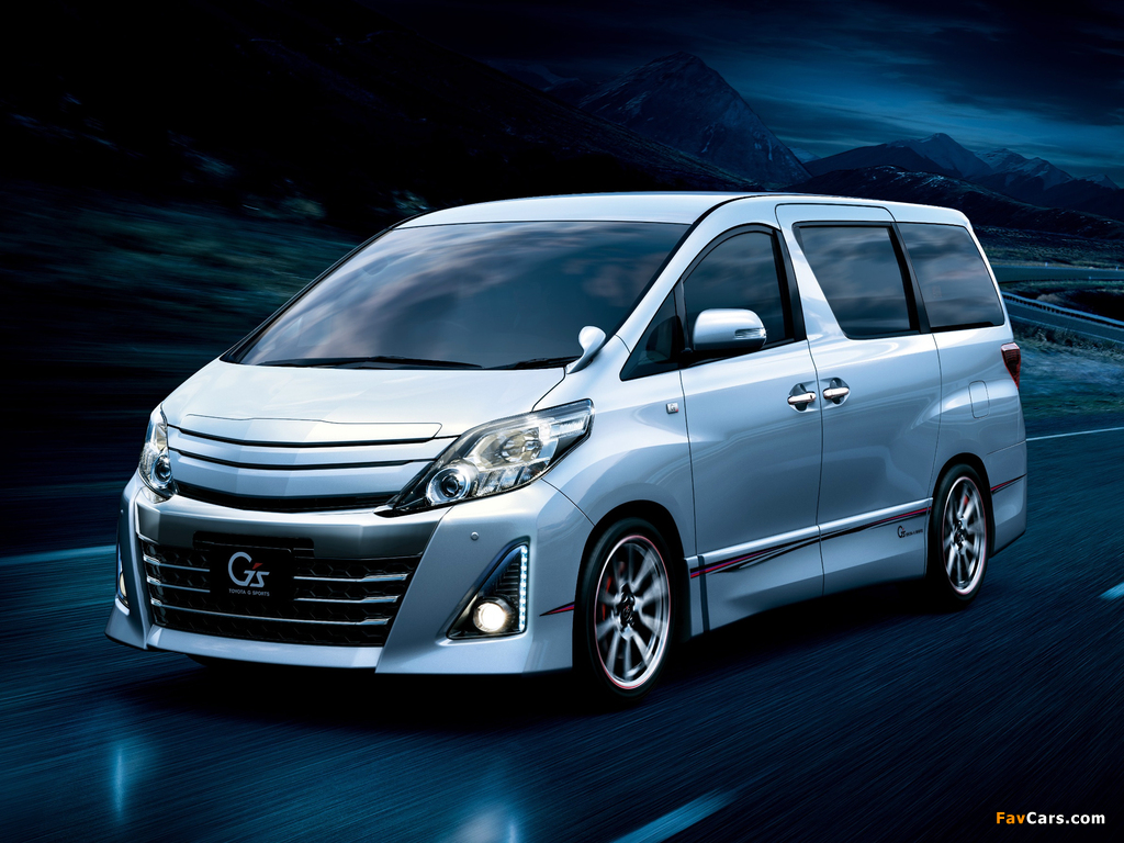 Toyota Alphard 240S Gs (ANH20W) 2012 images (1024 x 768)