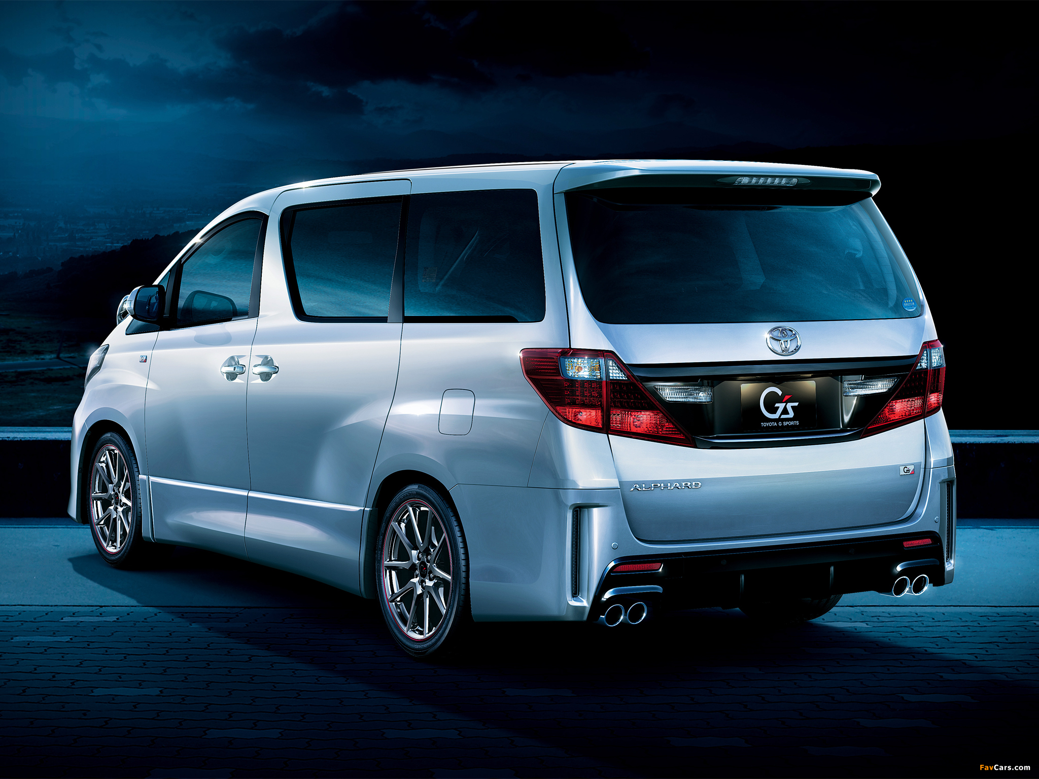 Toyota Alphard 240S Gs (ANH20W) 2012 pictures (2048 x 1536)