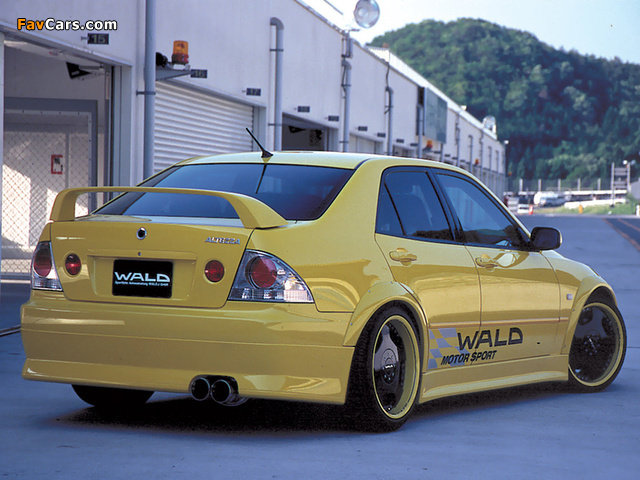 WALD Toyota Altezza 1998–2005 pictures (640 x 480)