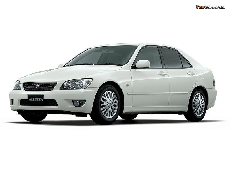 Toyota Altezza AS200 Wise Selection II (GXE10) 2002–05 pictures (800 x 600)
