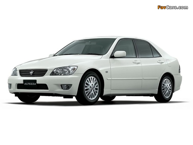 Toyota Altezza AS200 Wise Selection II (GXE10) 2002–05 pictures (640 x 480)