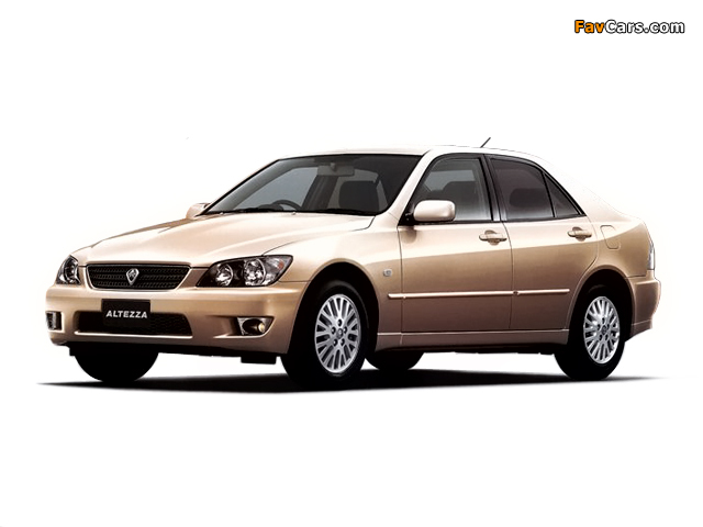 Toyota Altezza AS200 Wise Selection III (GXE10) 2003–05 images (640 x 480)
