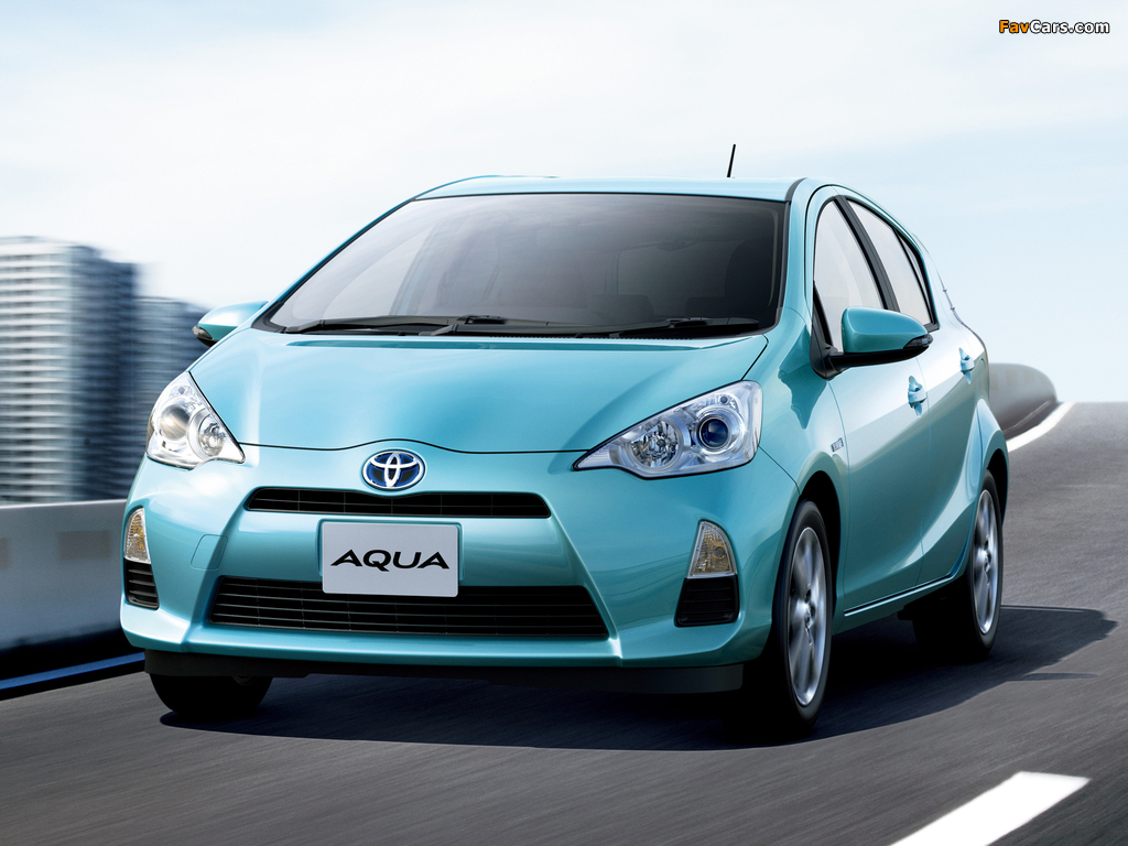 Images of Toyota Aqua 2012 (1024 x 768)