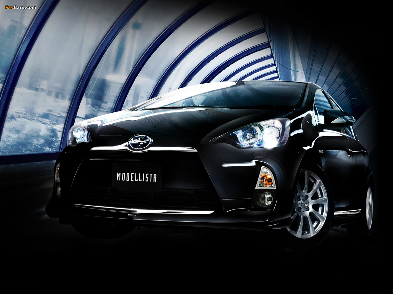 Modellista Toyota Aqua 2012 wallpapers (1280 x 960)