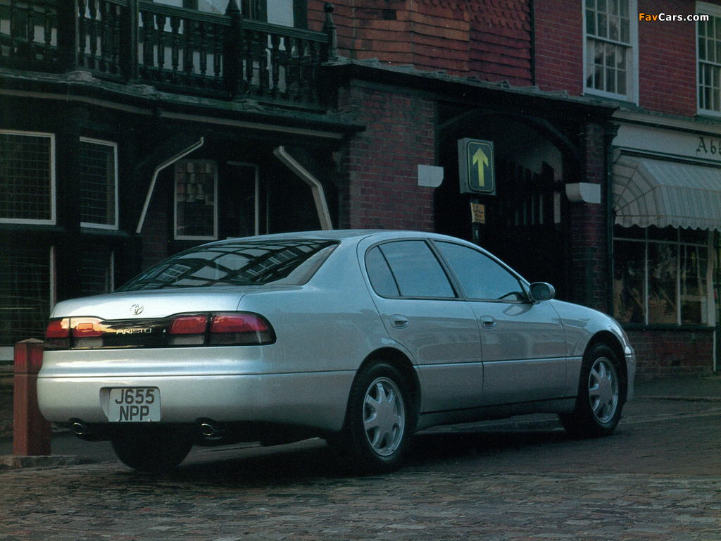 Toyota Aristo (S140) 1991–97 photos (1024 x 768)