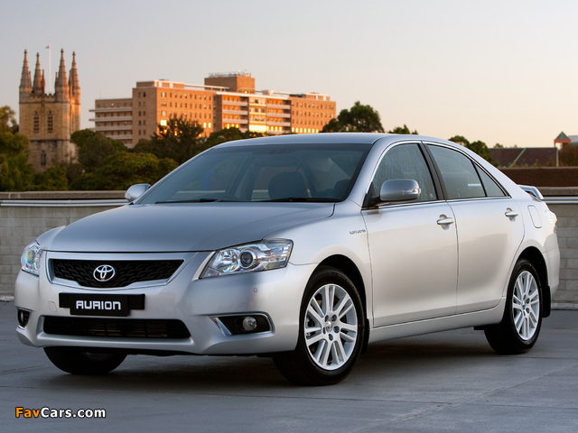 Images of Toyota Aurion V6 Touring Special Edition (XV40) 2009 (640 x 480)