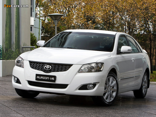 Photos of Toyota Aurion V6 Touring Special Edition (XV40) 2009 (640 x 480)