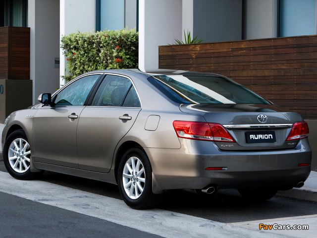 Photos of Toyota Aurion Prodigy (XV40) 2009–12 (640 x 480)