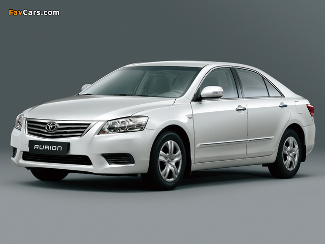 Photos of Toyota Aurion UAE-spec (XV40) 2009 (640 x 480)